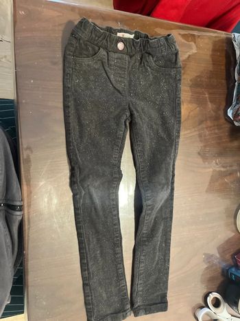 Pantalon noir paillette