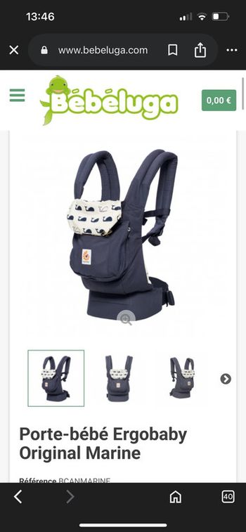 Porte bébé Ergobaby