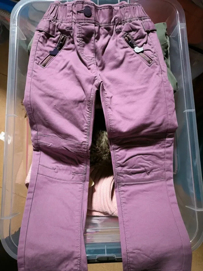 Pantalon violet droit