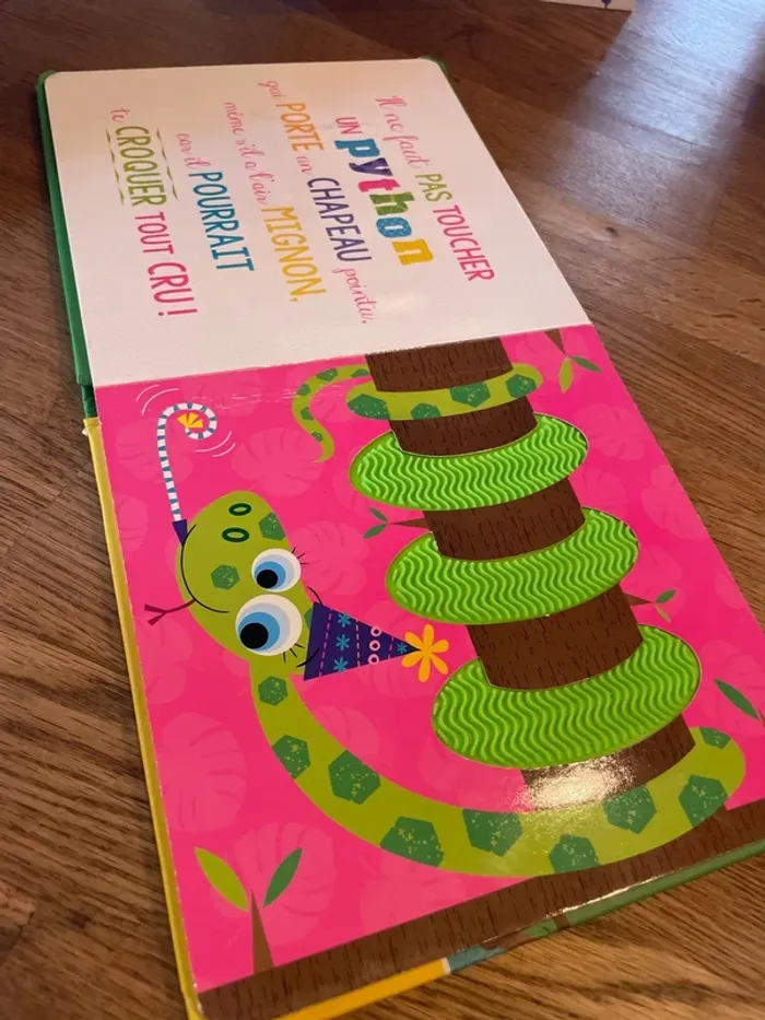 Un livre d’éveil à toucher Il ne faut pas toucher un tigre ! Sauf dans ce livre - photo numéro 8