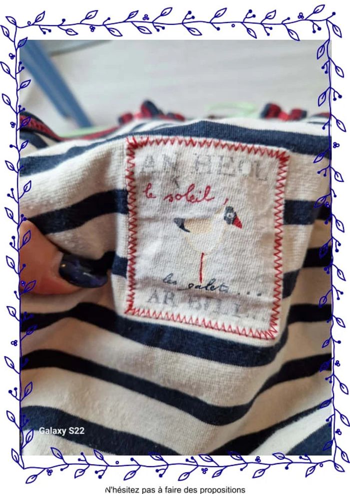 🌈 Barboteuse garçon "Berlingot" Taille 2 ans 🌈 - photo numéro 4