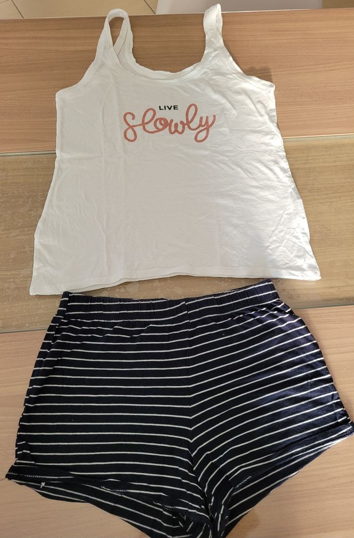 Pyjashort débardeur et short Kiabi T S