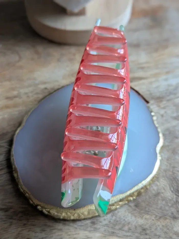 Pince à cheveux pastèque 🍉 - photo numéro 3