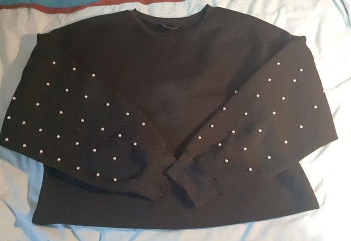 Sweat molletonné femme 40 - L - photo numéro 3