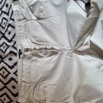 Jean droit blanc kiabi 52 pour +1m65 neuf