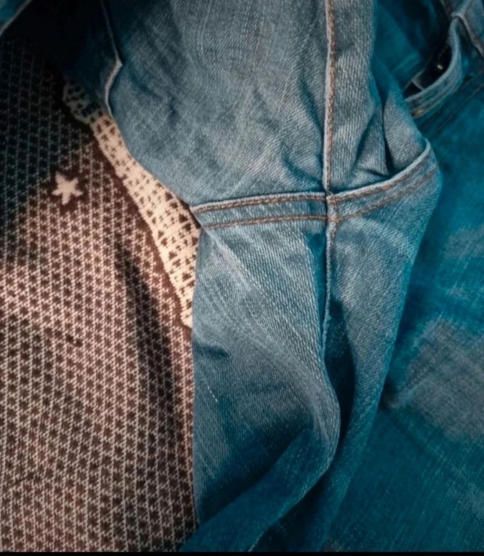 Jeans effet délavé taille 46 - photo numéro 7