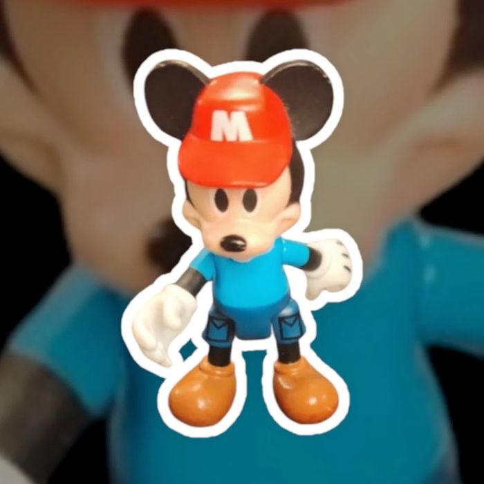 Magnifique figurine de collection Mickey taille 8 cm