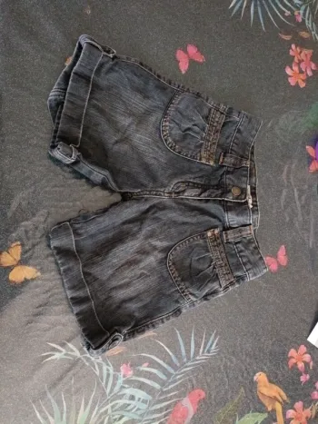 Short jean tape a l'oeil 10 ans