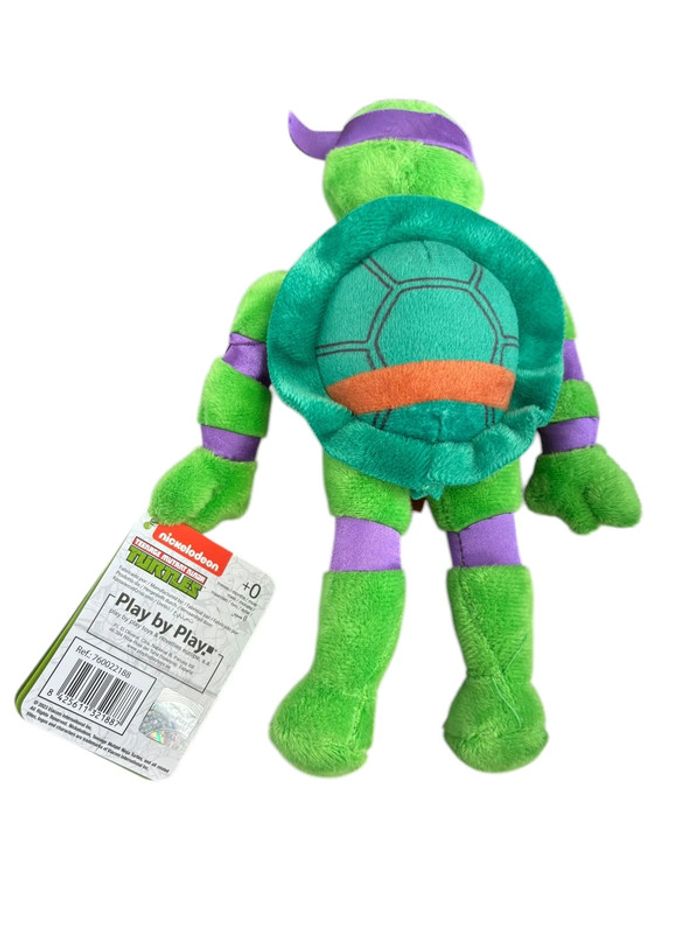 Peluche Teenage Mutant Ninja Turtles Donatello 22 cm Play By Play - photo numéro 2