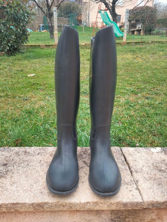 Bottes d'équitation en taille 35 - photo numéro 2