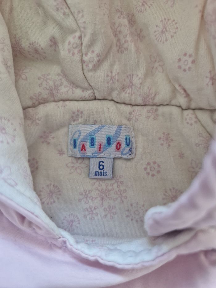 Manteau bébé fille Babibou 6 mois - photo numéro 4