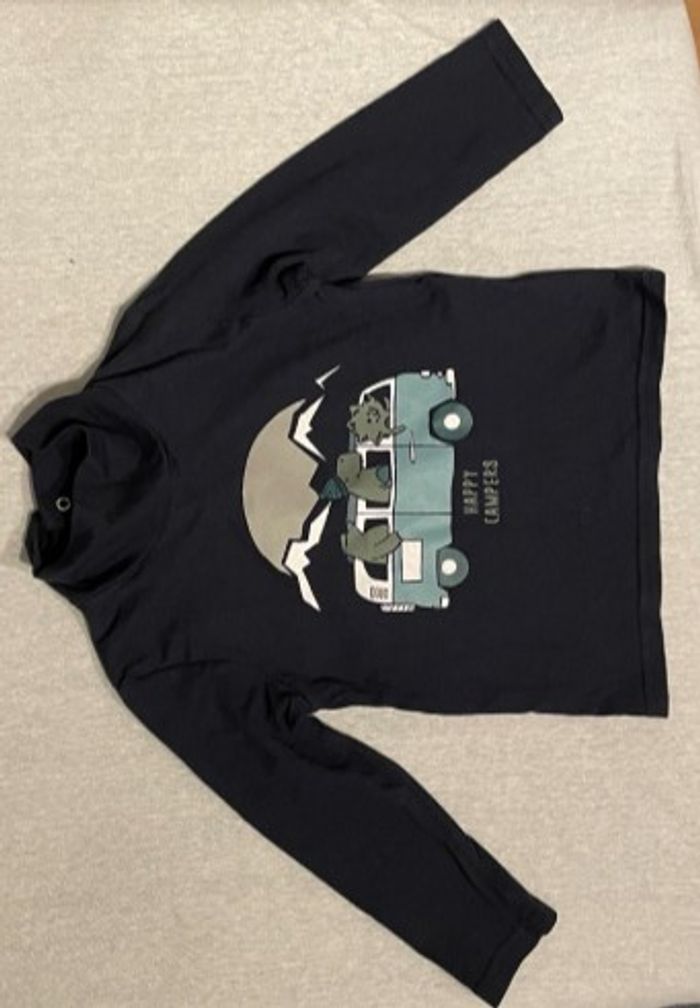 Tee-shirt manches longues col roulé 24m - photo numéro 2