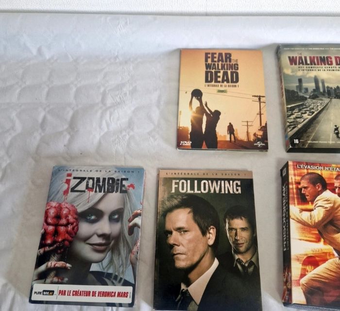 Lot DVD Séries TV Game of Thrones Walking Dead Prison Break - photo numéro 2