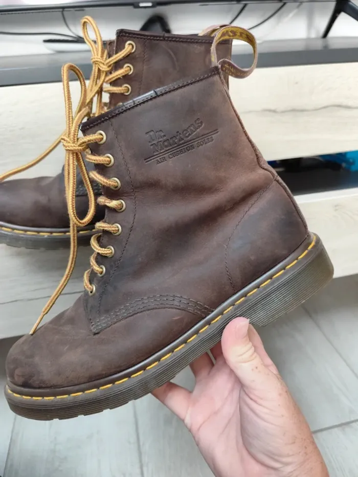 Doc Martens marrons - photo numéro 3