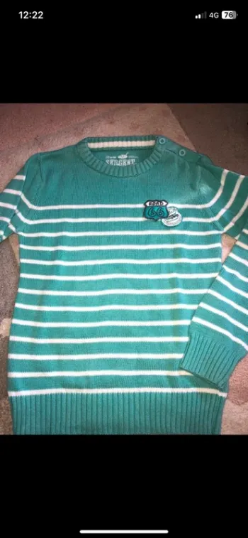 Pull sergent major 10 ans
