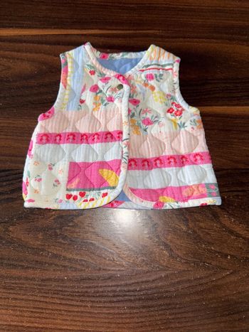 Joli gilet réversible