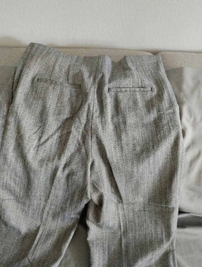 Pantalon habillé femme H&M gris chiné taille 44 - photo numéro 8