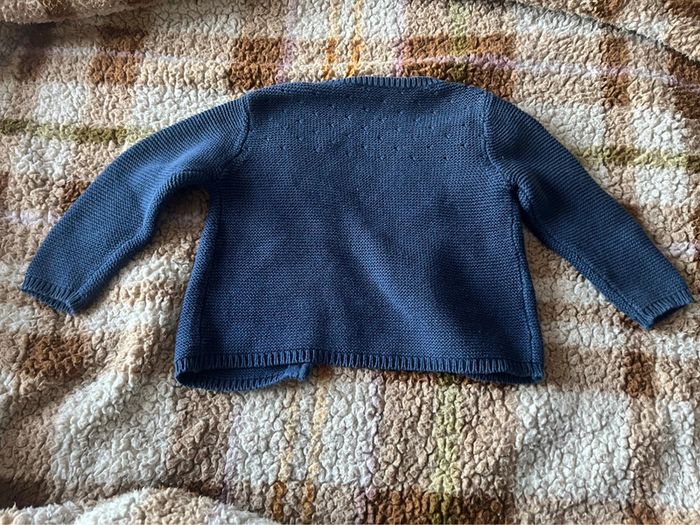Gilet bleu - photo numéro 2
