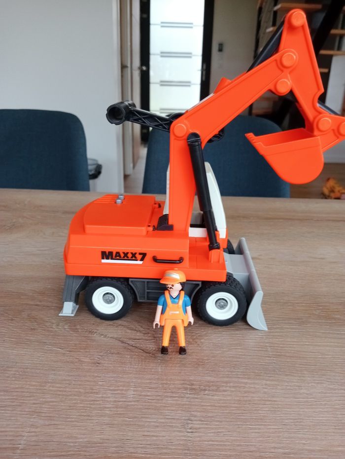 Playmobil 6860 Pelleteuse à pneu Maxx7