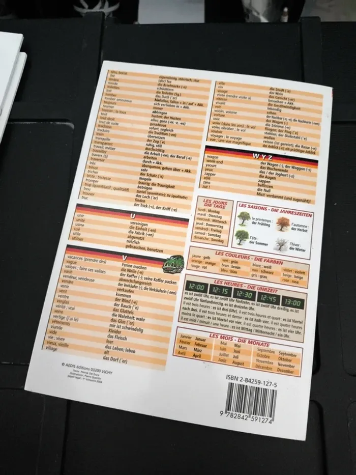 Lot de 3 petits guides l'allemand - photo numéro 10