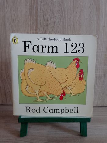A lift-the-flap book, Farm 123 (anglais)