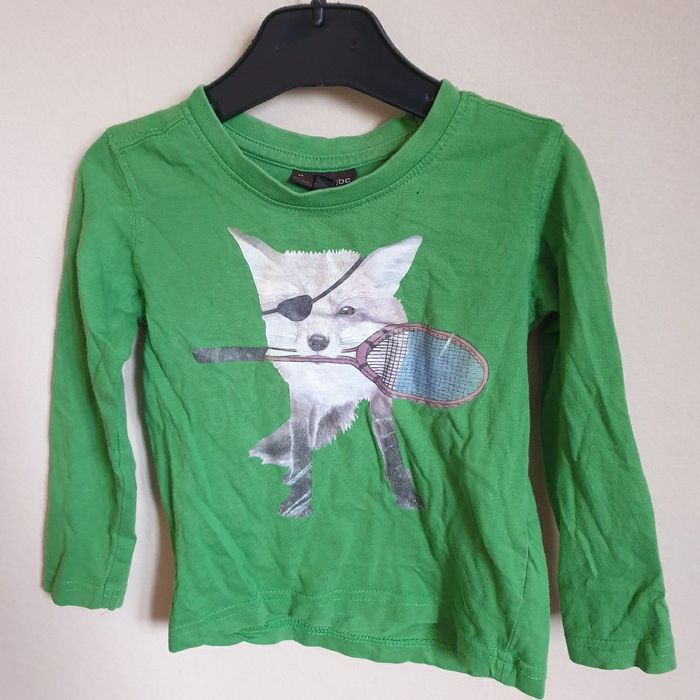 Haut manches longues vert