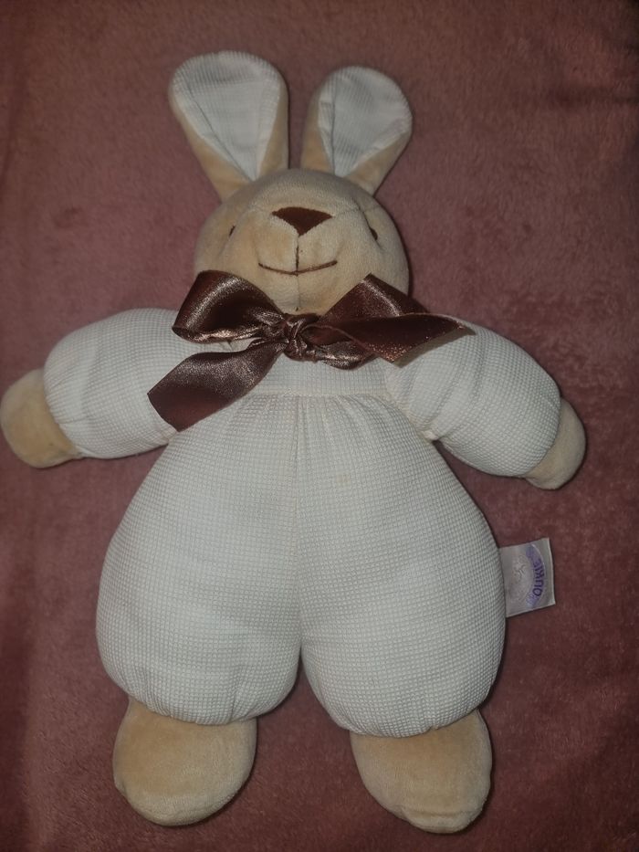 Doudou peluche lapin NOUKIE'S