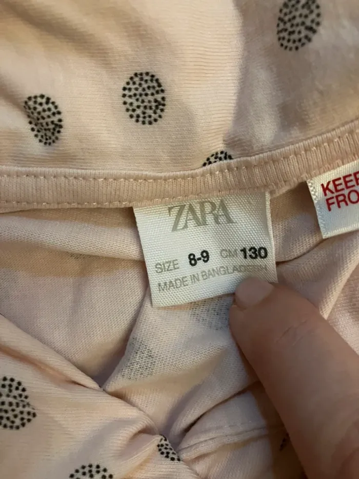 Pyjama rose Zara 8-9 ans - photo numéro 4