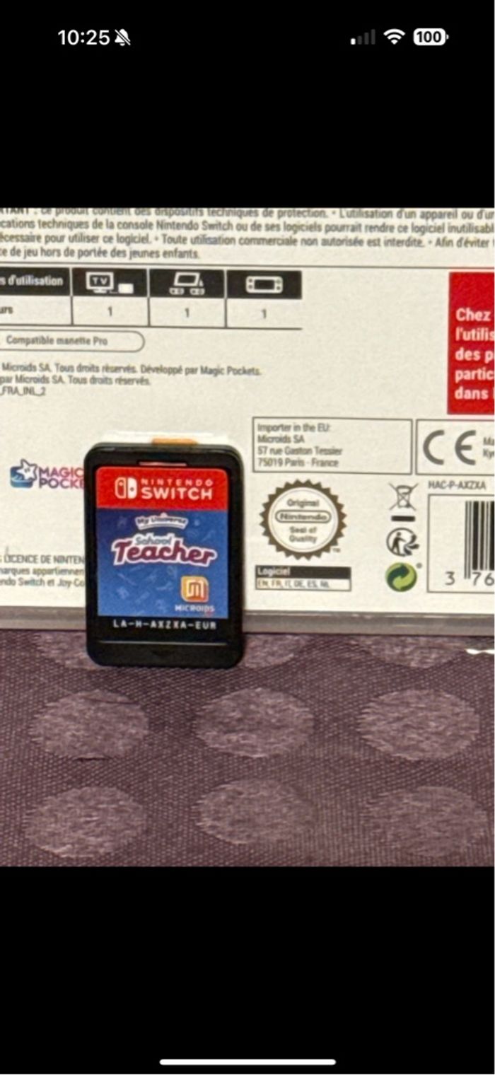 Jeu Nintendo Switch maîtresse d ecole - photo numéro 4