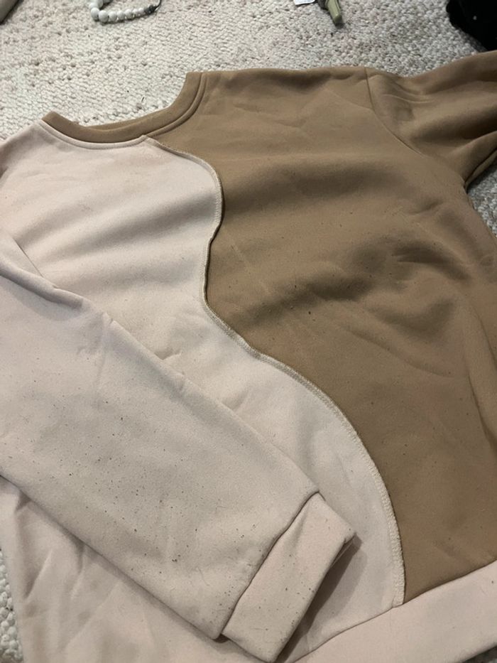 Pull col rond taille m - photo numéro 2