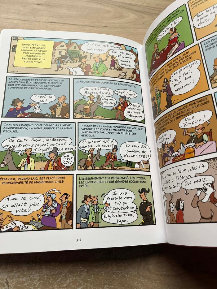 Livre l'histoire de France en BD - photo numéro 4