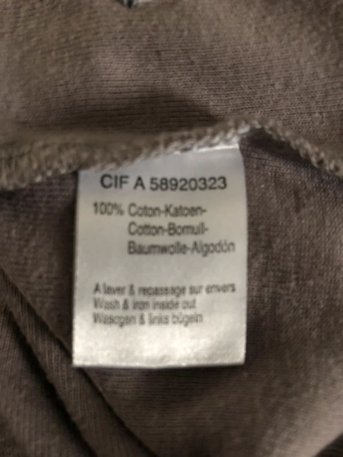 AN36- Blouse taupe fantaisie T 50-52 - photo numéro 12