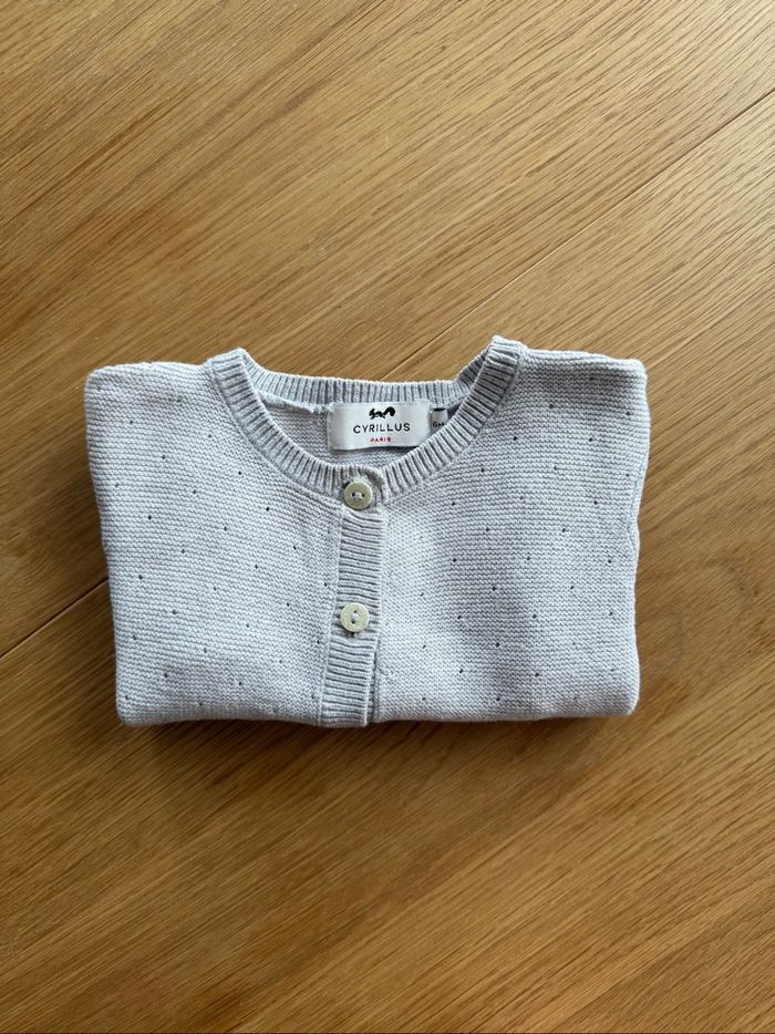 Cardigan gilet pull Cyrillus - 6 mois