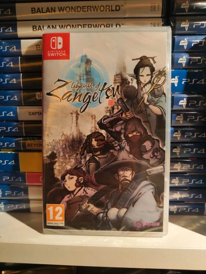 Labyrinth Of Zangetsu Nintendo Switch