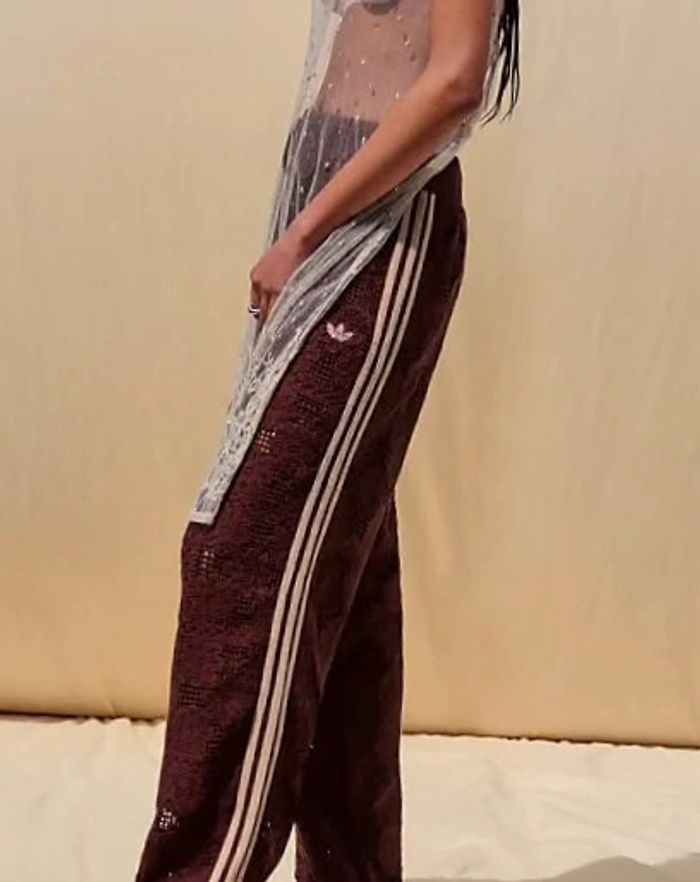 Pantalon en maille crochetée Adidas X Asos - photo numéro 4