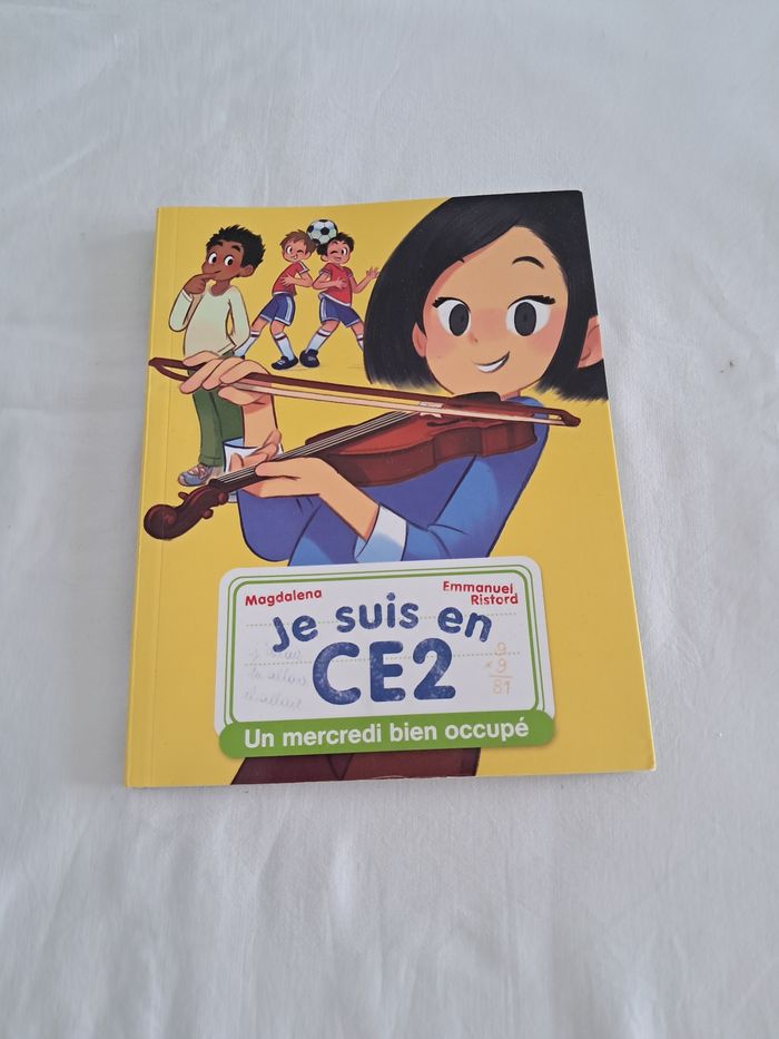 Livre je suis en CE2 un mercredi bien occupé
