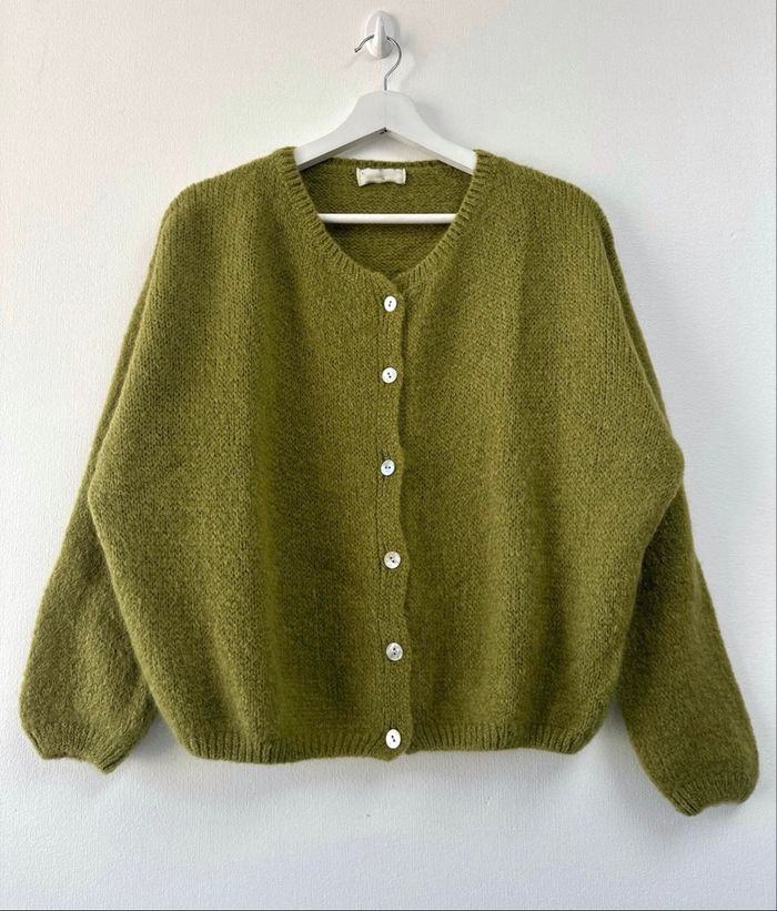 Gilet vert olive - photo numéro 2