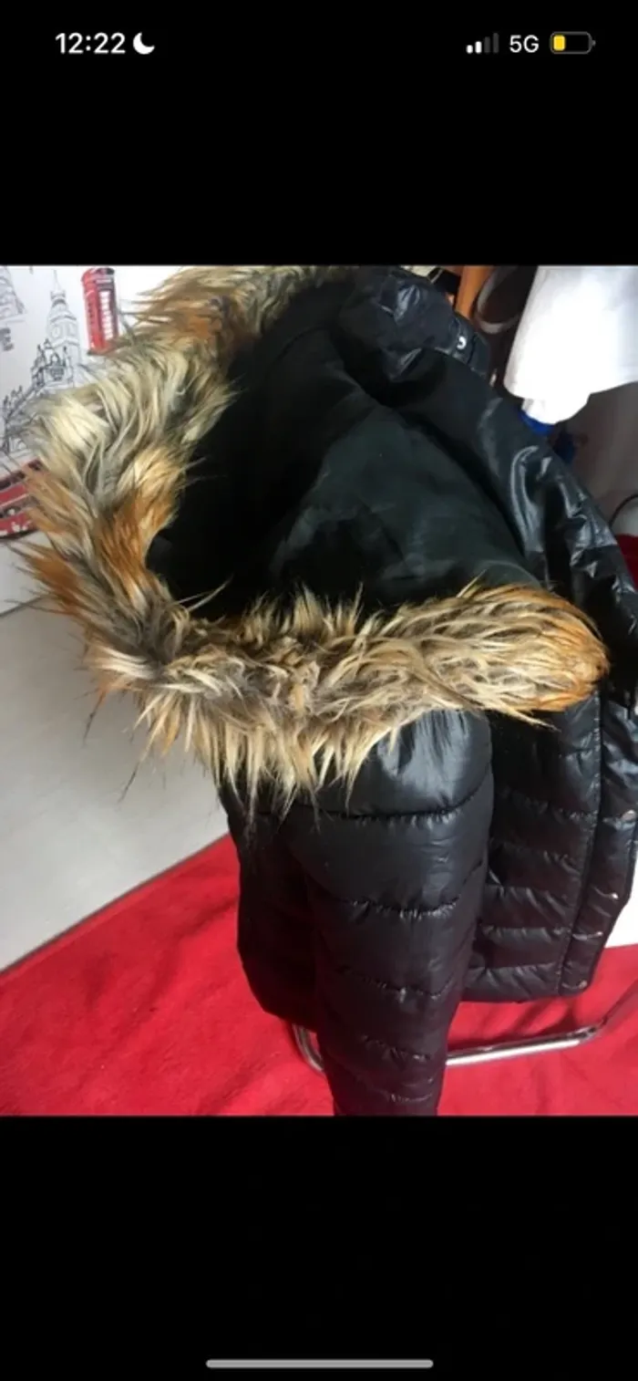 Doudoune d’hiver matelassée