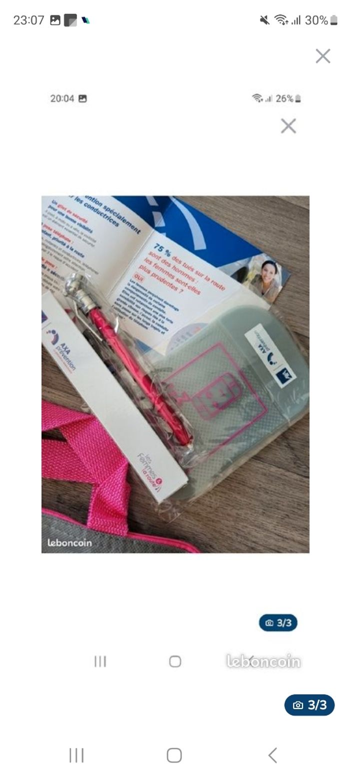 Kit de prévention pour voiture AXA - photo numéro 3