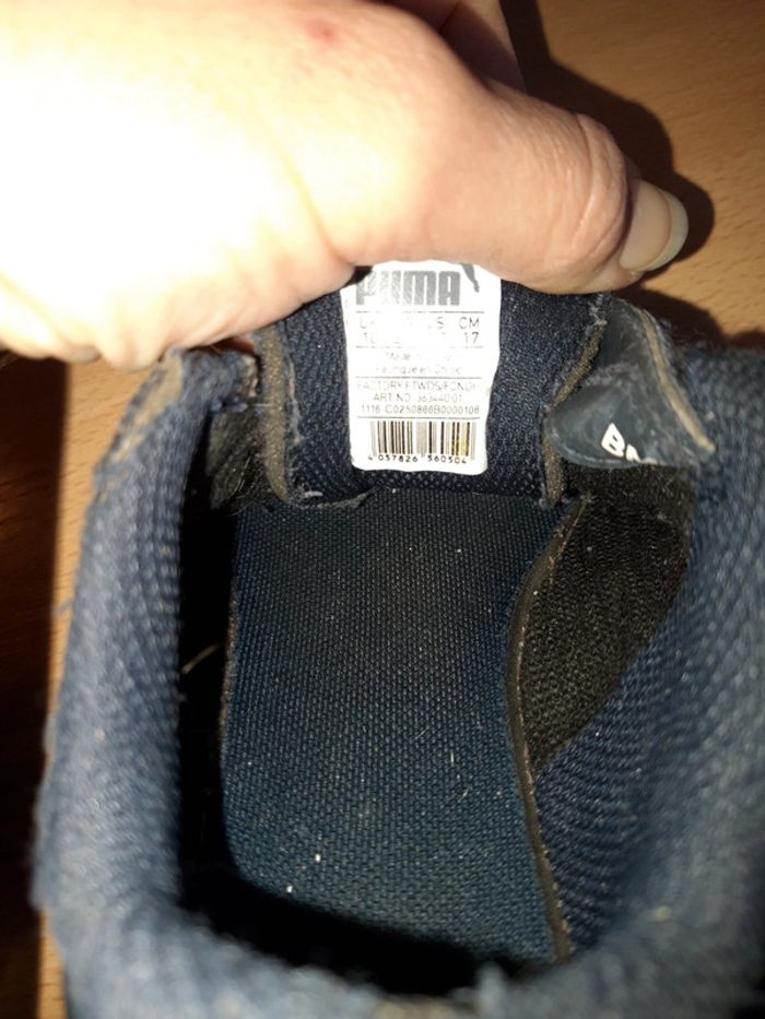 Basket puma taille 28 - photo numéro 8