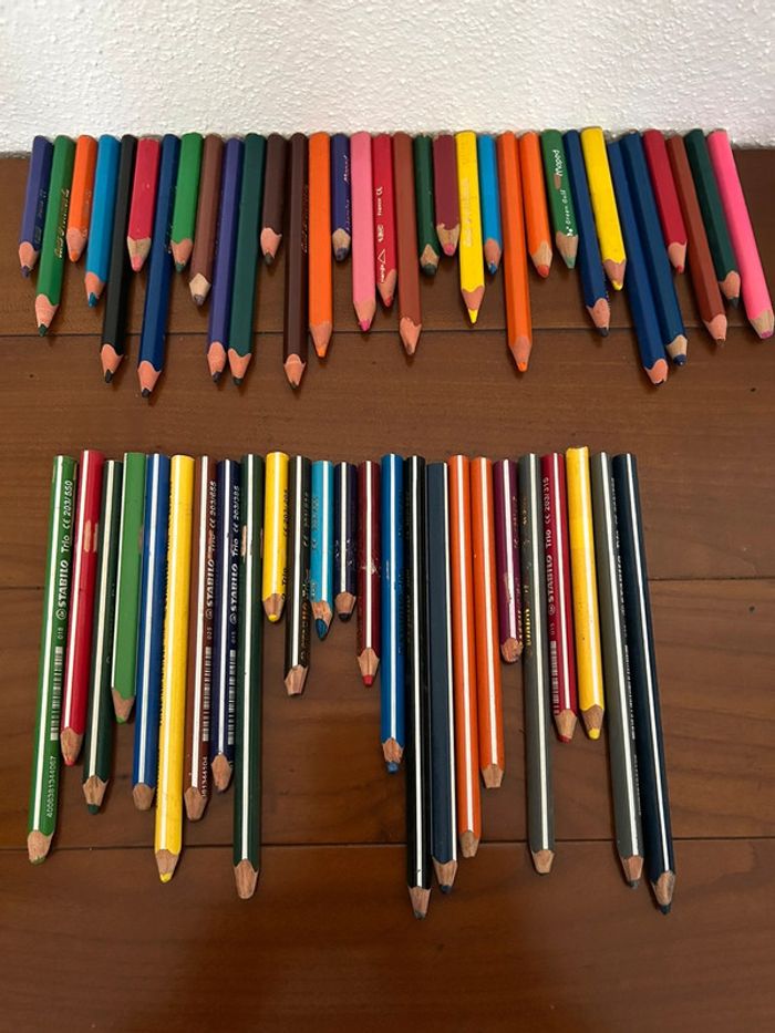 Gros crayons