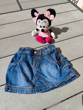 Jupe en jeans tao 18 mois