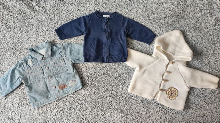 Lot Vestes garçon 3 mois