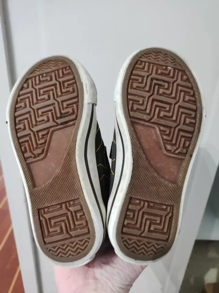 Chaussures "creeks" grises à scratch - 25 - photo numéro 5