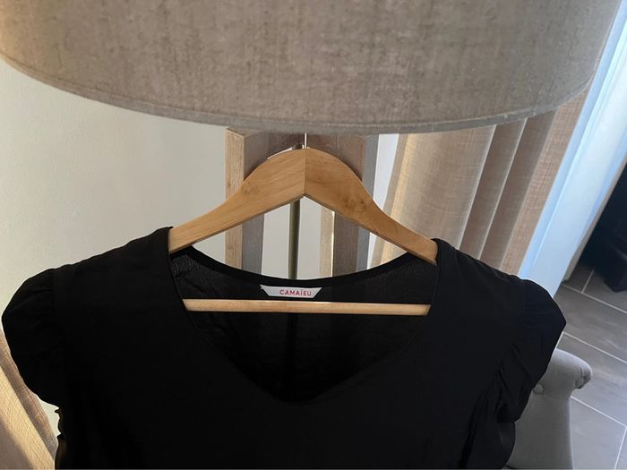 Chemise fluide noir camaieu - photo numéro 3