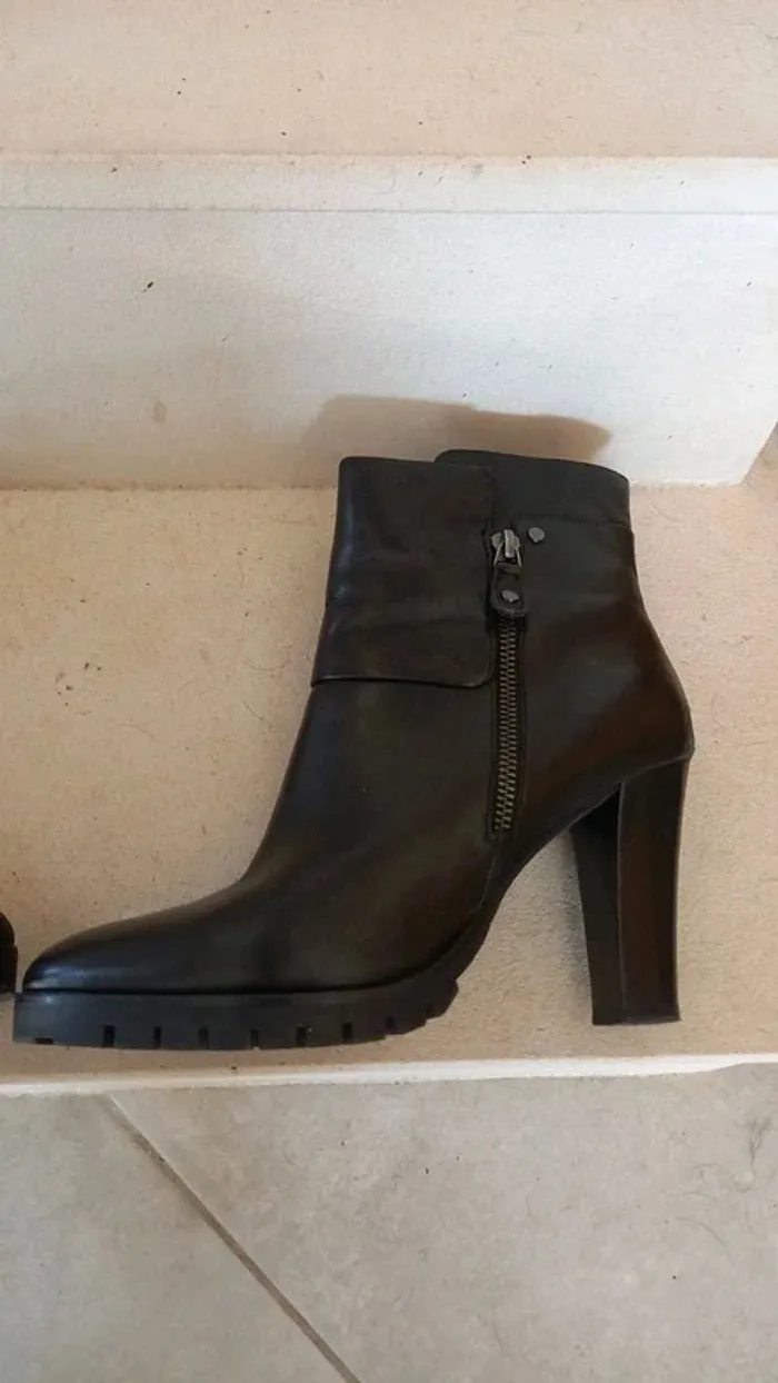 Bottines cuir - photo numéro 4