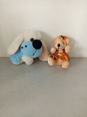 Lot 2 petites peluches