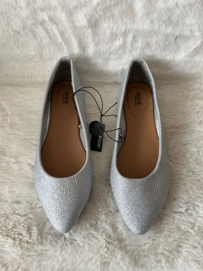 Ballerines argentées pointure 37