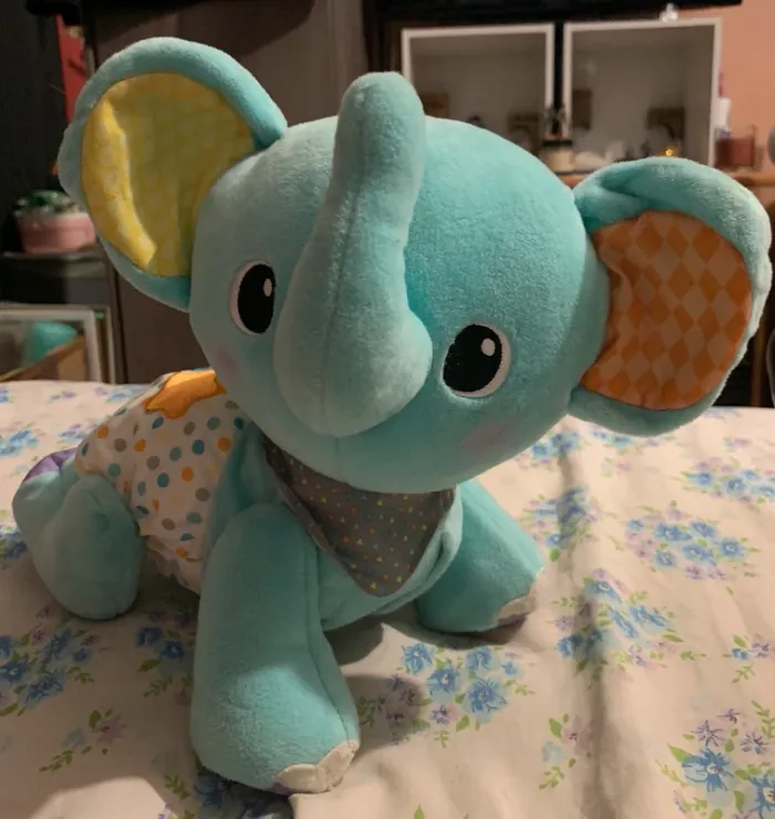 Eléphanteau 123 suis-moi - photo numéro 2