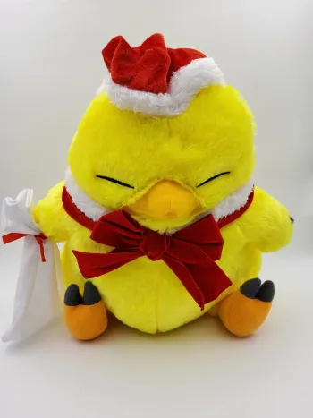 Final Fantasy XIV Plush – Chubby Chocobo Winter ver (Christmass)